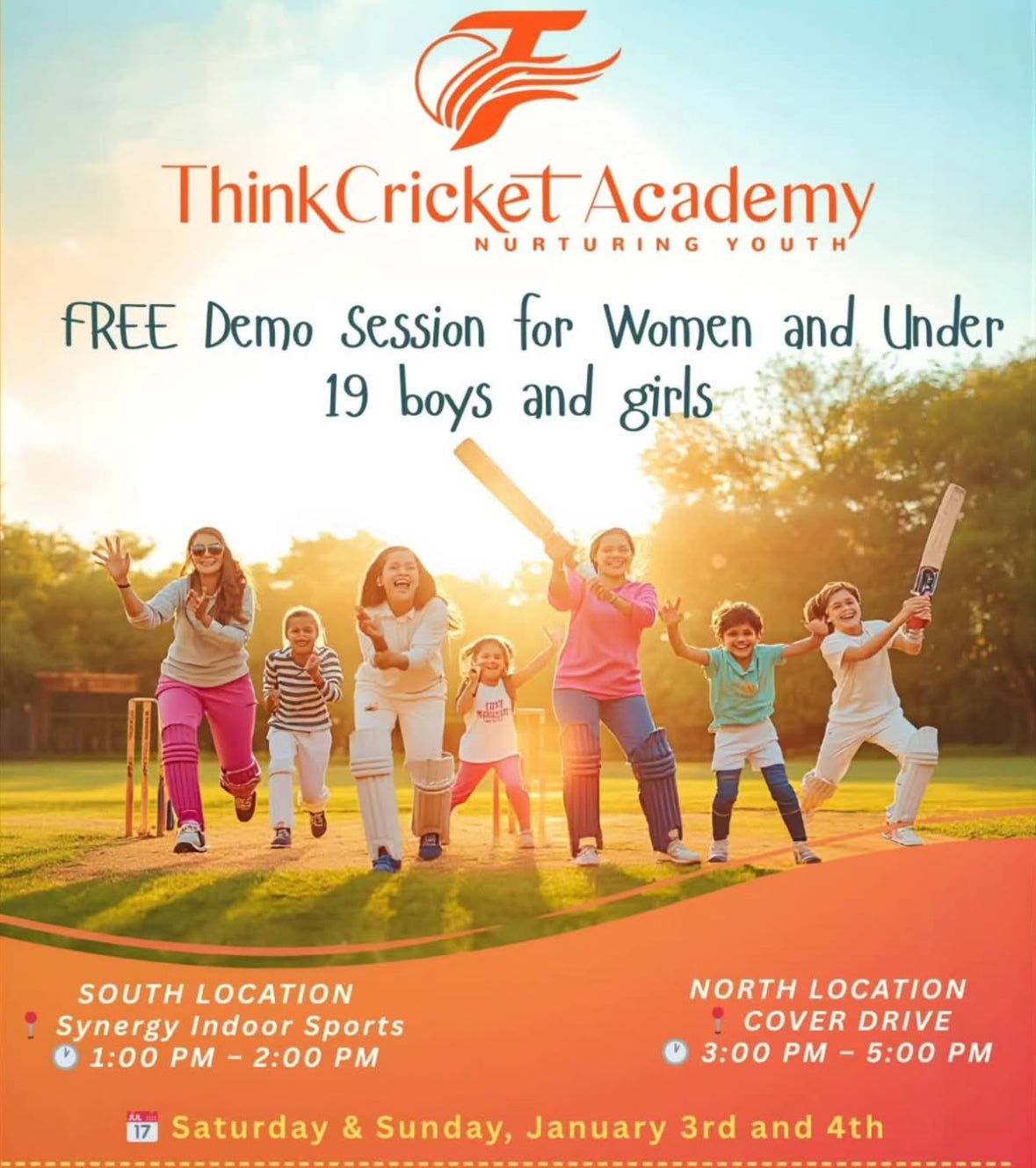 Free Weekend Demo Session | South Location
